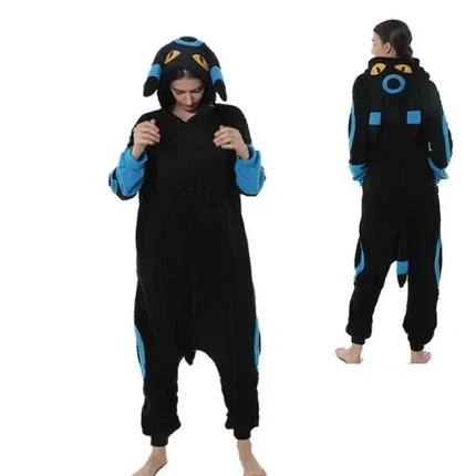okemon Cosplay Kigurumi Onesie Snorlax Jigglypuff Umbreon Gengar Costume Halloween Adult Anime Bulbasaur Pajamas