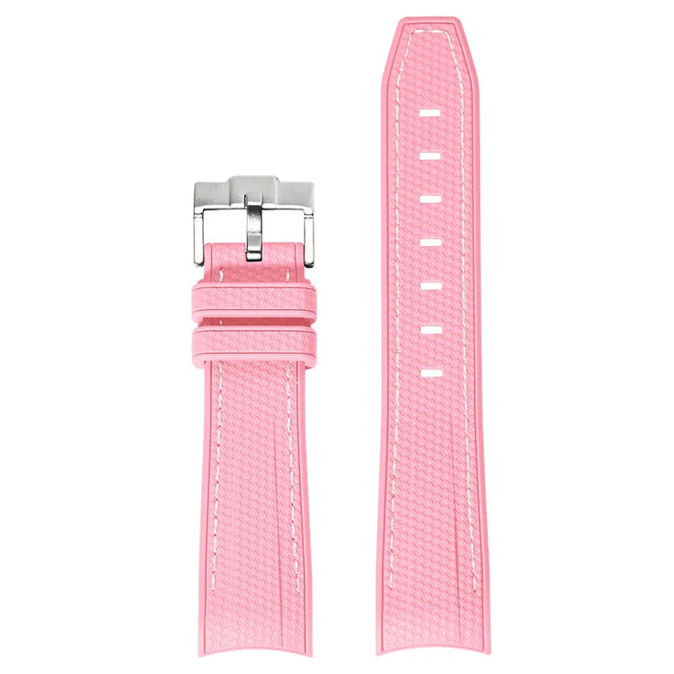 Cinturino in gomma per Swatch X Omega Joint MoonSwatch Cinturino sportivo impermeabile da 20 mm Cinturino con estremità curva in silicone per uomo donna platinumshop