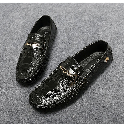 Scarpe Italiane Formali da Uomo, Mocassini in Pelle Fatti a Mano, Scarpe Casual Eleganti Slip-on, Comode Calzature di Lusso per Uomo