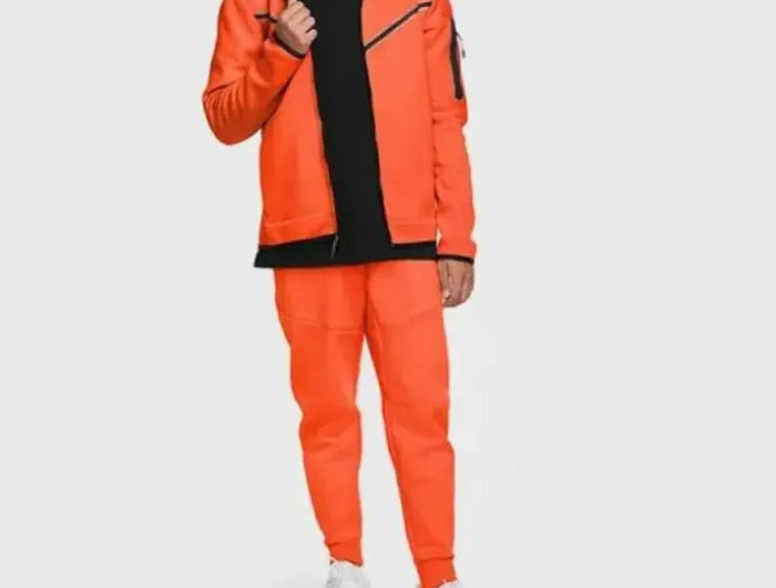 Men's Tracksuits Sports Suit Cotton Brand Tech Fleece Good Quality Hoodie Male Training Wear Sweatshirt Set Sweatpants PlatiNum