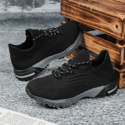 Breathable Socks Shoes Women Lightweight Knitted Casual Sneakers Non-slip Walking Footwear Outdoor Jogging Fitness Sports PlatiNum