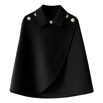 Women's Woolen Shaw Coat 2025 Autumn Winter Korean Version Short Ladies Jacket Temperament Elegant Femme Woolen Outerwear