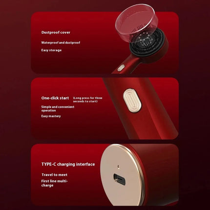 Factory Direct 2026 Electric Hair Regrowth Brush with Infrared Light Machine Acupoint Scalp Massage Anti-Hair Loss Exercise Hair