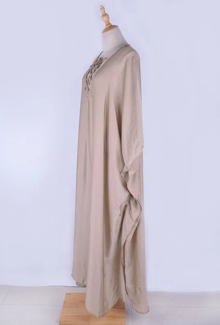 Donna caftano turco leggero lungo copricostume caftano abbigliamento da spiaggia Maxi vestito platinumshop