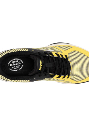 FitVille Scarpe da pickleball larghe da uomo Scarpe da tennis Scarpe da tennis da cancha intera con supporto per l'arco plantare Scarpe sportive leggere antiscivolo