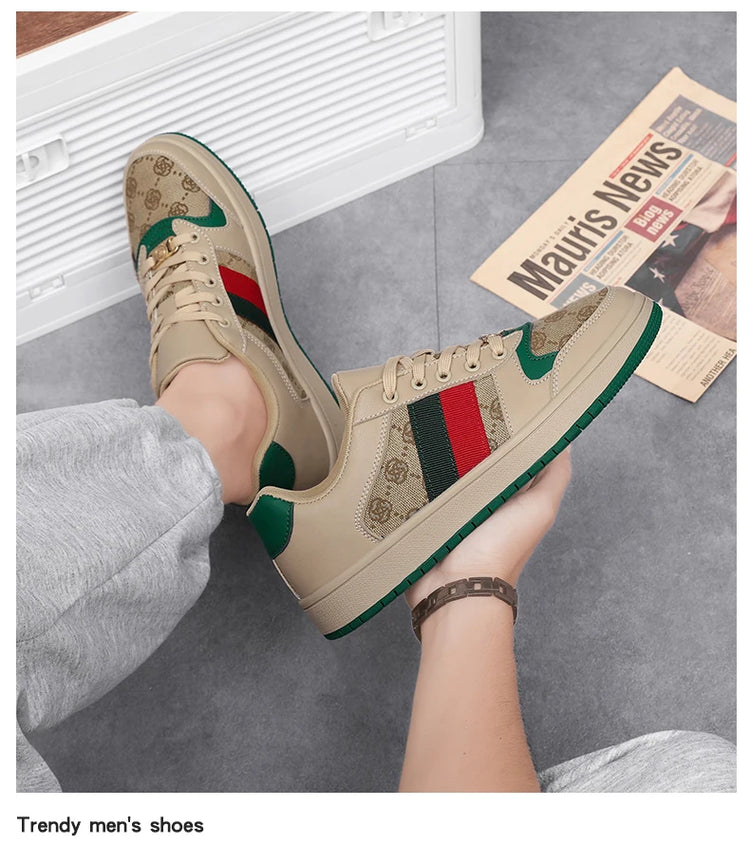 2026 Couple Style Board Shoes Retro All Comfortable Street Fashion Shoes Non-slip Wear Outdoor Casual Board Shoes