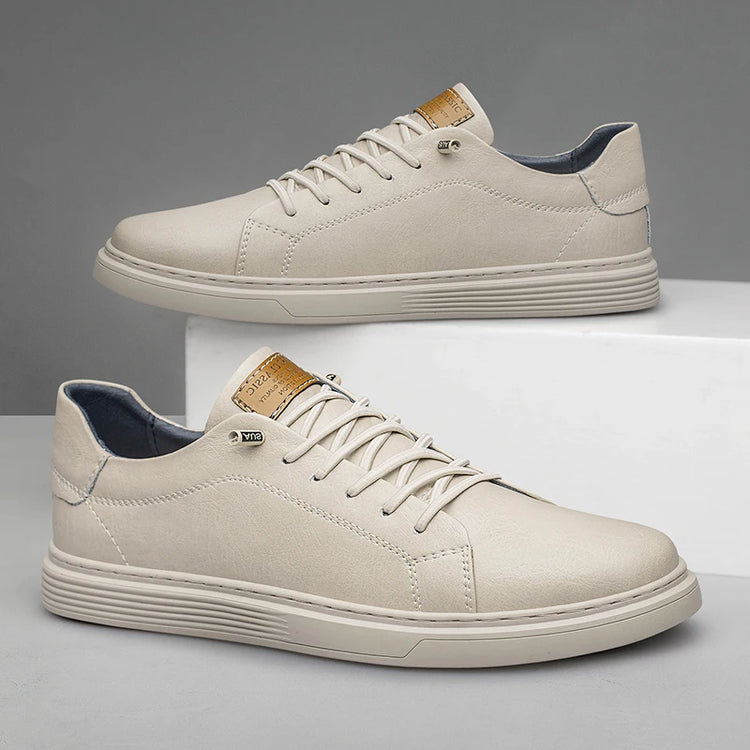 Italian Brand Black Genuine Leather Oxford Shoes UNISEX Casual Shoes Lace Up Flat Sneakers  Luxury Shoes for Men Big Size: 36-47