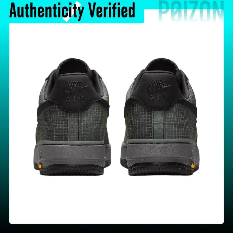 Nike Air Force 1 Low top Skateboard Shoes Men's Gray Black IH1943-001