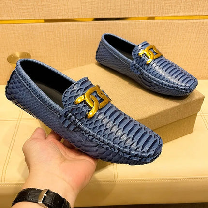 YRZL mocassini uomo scarpe Casual scarpe pigre fatte a mano mocassini da uomo mocassini traspiranti Slip on Big Size 48 mocassini da guida per uomo