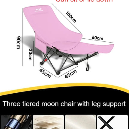 Sedie a sdraio da campeggio pieghevoli da spiaggia Chaise rilassante Accessori pieghevoli Ponte leggero Sillas De Playa Mobili da giardino