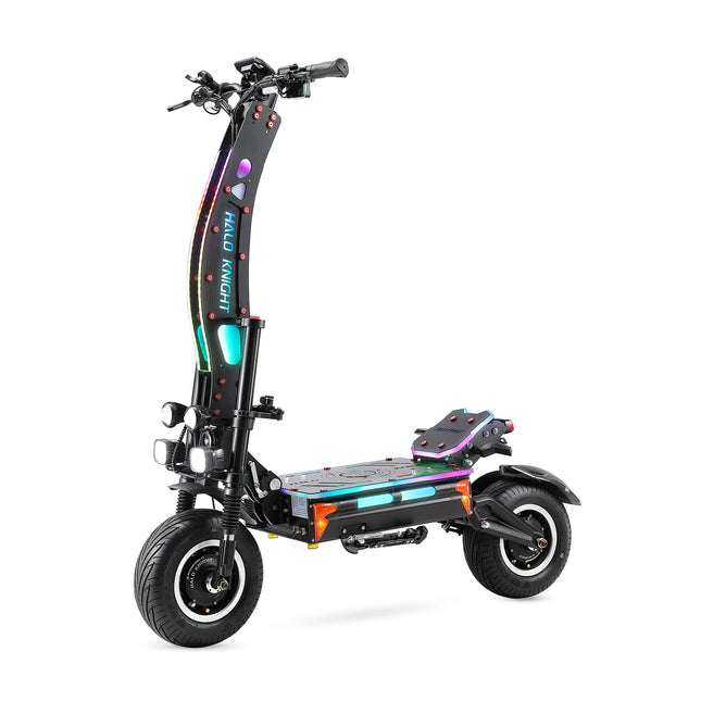 Halo Knight T107 Max Scooter elettrico 13 pollici Off Road Pneumatico 4000W * 2 Doppio motore 72V 50Ah Batteria E-Scooter per pendolarismo urbano