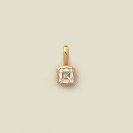 Stainless Steel Pendant DIY Birthstone Necklace for Woman Gold Color Designer Pendant Necklaces Bir PlatiNum