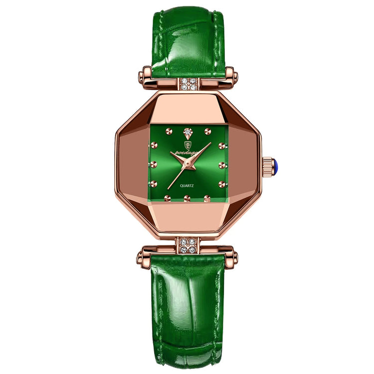 POEDAGAR Orologio da donna di alta qualità Orologi al quarzo in pelle impermeabile per donna Orologio da polso da donna casual di moda di lusso regalo Reloj platinumshop