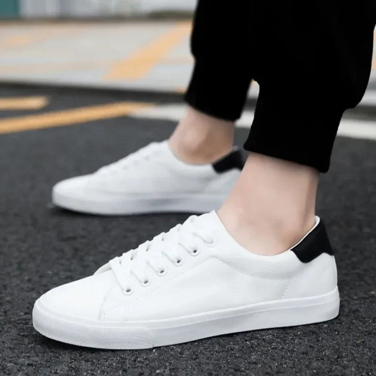 Classic Men Leather Casual Shoes High Quality Comfortable Platform Sneakers Men Flats Shoe Loafers British Jogging Shoe Hot Sale