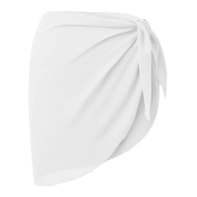 Top Casual Senza Maniche, Pareo Bohémien, Gonna Corta Avvolgente, Copricostume Estivo da Spiaggia per Donne platinumshop