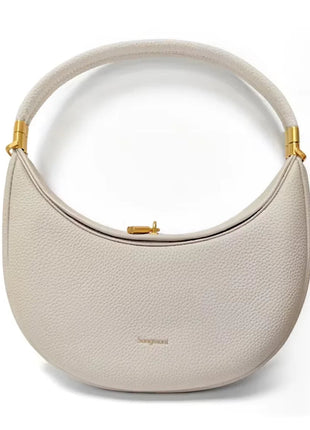 2025 Luxury Quality Half Moon Women's Shoulder Bag Crossbody Aesthetic Bags Women's Handbag Lock Catch Designer Underarm Bags PlatiNum