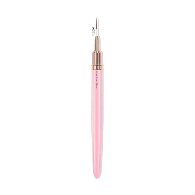 6 Size Nail Art Liner Brushes 5/7/9/11/20/25mm Painting Nail Art Brush Dotting Drawing Tool Long Lines Thin Details Manicure Pen