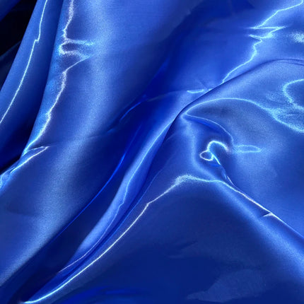 Tessuto Satinato Liquido Lucido di Lusso Riflettente Effetto Galassia per Abiti da Sposa e Design di Abiti alla Moda