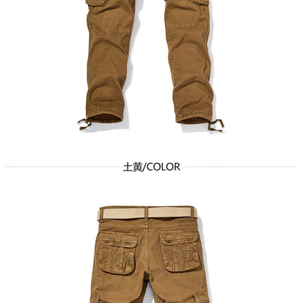 Taglia 28-40 pantaloni tattici militari da uomo tuta lavata multitasche da uomo pantaloni larghi in cotone pantaloni cargo maschili per uomo pantaloni uomo
