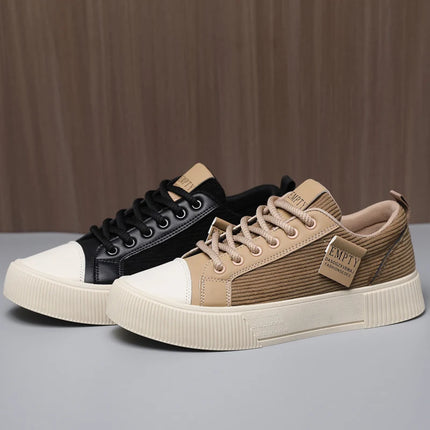 Fashion Men Casual Shoes Outdoor Platform Walking Sneakers Breathable Lightweight Board Shoes Sport Running Shoes Plus Size 48