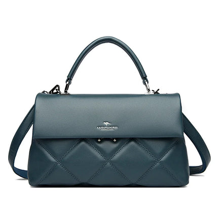 Women's Bag New Trend Korean Handbags Designer Luxury Brand Ladies Shoulder Bags Soft Leather Fashion Versatile Crossbody Bags PlatiNum