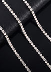3mm Wide Silver