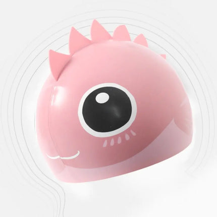 Modello squalo balena proteggi le orecchie per capelli lunghi modello cartone animato dinosauro cappello da nuoto cuffia da nuoto cappello elastico cappello da piscina
