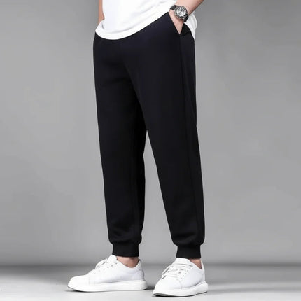 Plus Size Men Sweatshirt Sets Long Pants Sport Suits 5XL 6XL 7XL 100-180kg Autumn Winter Long Sleeve Tops Big Size Men Clothing PlatiNum