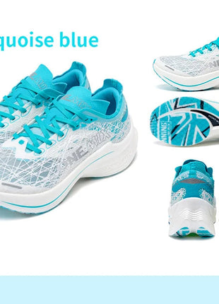 ONEMIX Marathon Scarpe da corsa con piastra in carbonio Assorbimento degli urti Scarpe sportive ultraleggere Tecnologia di rimbalzo Sneakers da uomo all'aperto PlatiNum