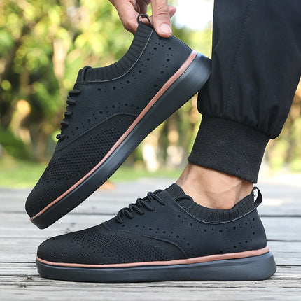 Spring and Autumn Men's Breathable Sports Shoes, Fashionable Casual Dress Shoes, Oxford Elegant Men's Shoes, Men's Loafers 2025