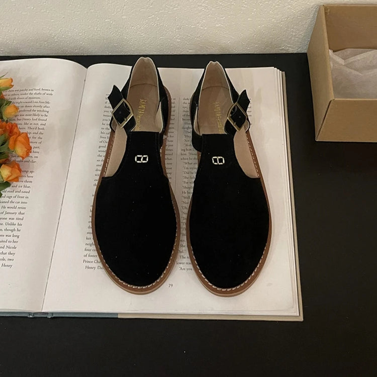 DIMANYU Sandali Retrò Romani Baotou da Donna, Nuovi Modelli Estivi 2026, in Vera Pelle Smerigliata, Scarpe Basse da Donna, Sandali Traforati