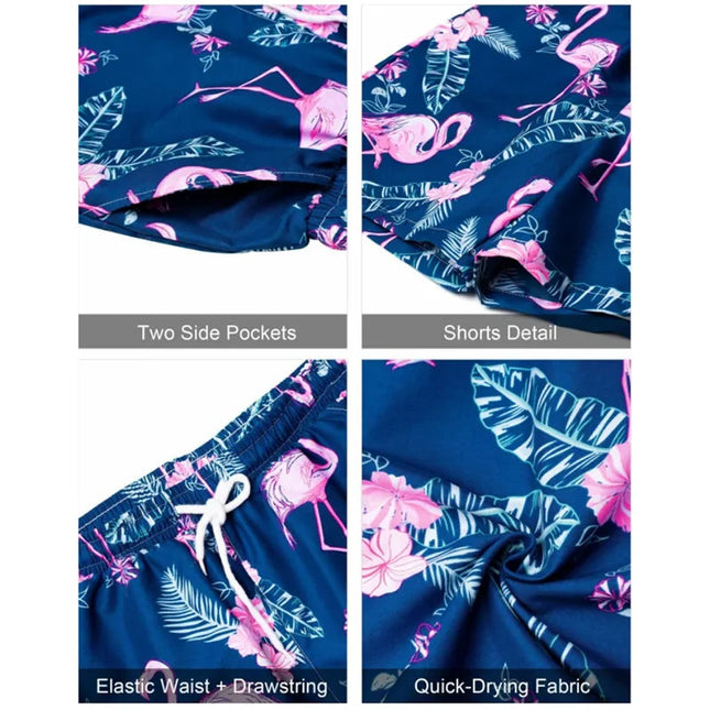 Camicia hawaiana da uomo per le vacanze al mare Set di pantaloncini a maniche corte da uomo Set da uomo casual ventilato in 2 pezzi con stampa strutturata platinumshop
