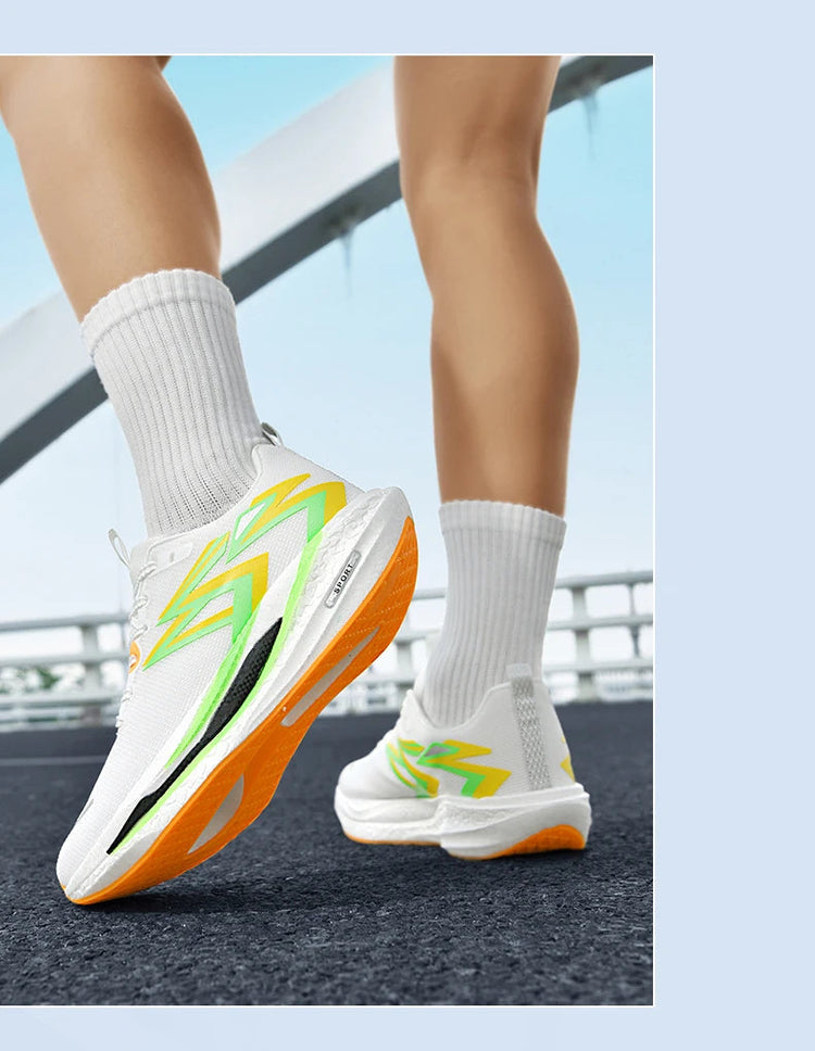 2026 NEW Men Sports Running Shoes Off Marathon Breathable Light Comfortable Women Athletic Sneakers Jogging Tenis Air Cushion PlatiNum