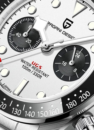 Nuovo Orologio da Uomo PAGANI DESIGN BB Panda 2026, Orologio al Quarzo di Lusso Retrò, Cronografo Sportivo da Polso, Impermeabile 100M, Luminoso
