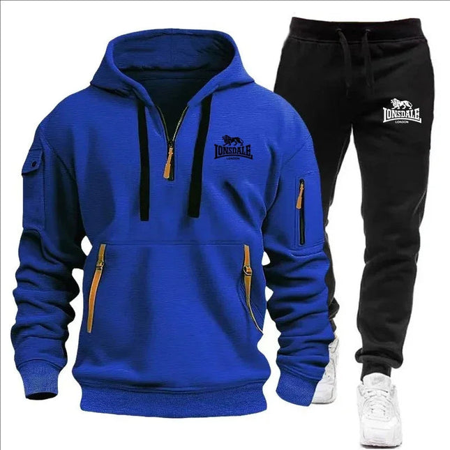 2024 Sports Tracksuit Jogging Men's Clothing Casual Sweatshirt Suit Sweatshirts for Men Daily Tricolor Hoodies Hot High Quality PlatiNum