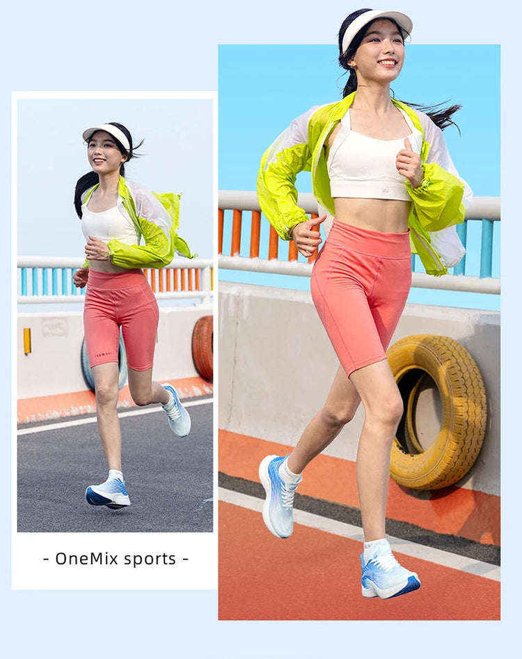 ONEMIX Scarpe da corsa in mesh traspirante Ammortizzazione Slip on Scarpe sportive Casual Morbide scarpe da ginnastica da passeggio per uomo all'aperto Scarpe da jogging PlatiNum