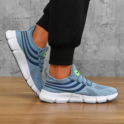 Scarpe sportive Casual da uomo Sneakers leggere e traspiranti appartamenti antiscivolo Outdoor Running Walking Tenis scarpe da Jogging atletiche