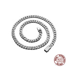 100% S925 Collana in argento sterling Bracciale Punk S925 Gioielli in argento Non sbiadisce mai Carry certificato Uomo Donna Gioielli Regali platinumshop