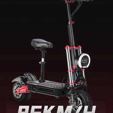 Monopattino Elettrico BOYUEDA S5 6000W Doppio Motore 60V38AH Autonomia 120KM Velocità 85KM/H NFC App Intelligente Luci RGB Ruote da 11 Pollici Fuoristrada per Adulti platinumshop