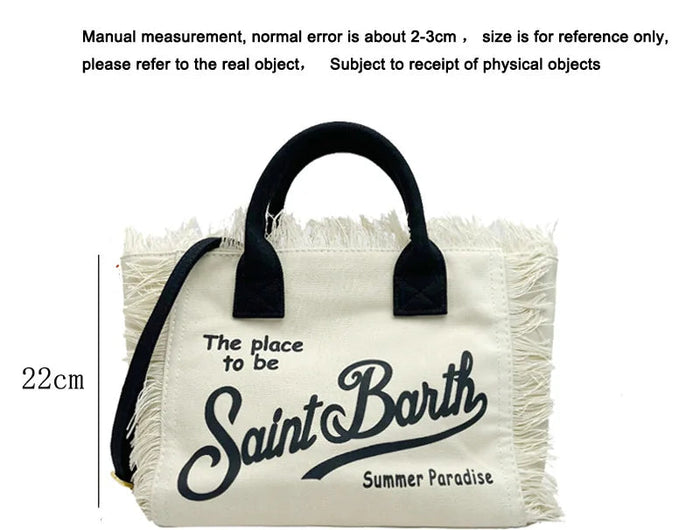 Fashion Classic Women's Tote Bag High Quality Tassel Shoulder Bag Trend Brand Elegant Ladies Beach Bag Designer Luxury Handbag PlatiNum