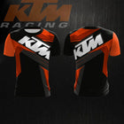 T-shirt da uomo traspirante ad asciugatura rapida per ciclismo sportivo estremo all'aperto, modello 2026 Summer KTM Racing Team, bestseller