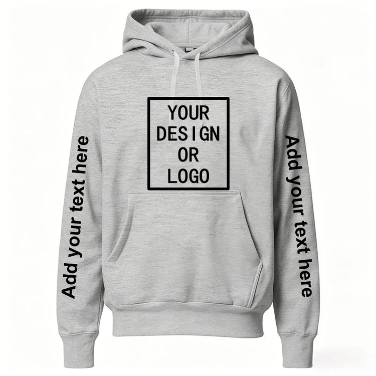 Custom Your Own Design Brand Logo/Picture Personalized Custom Men Women DIY Hoodies Sweatshirt Casual Hoody Hot Pullover
