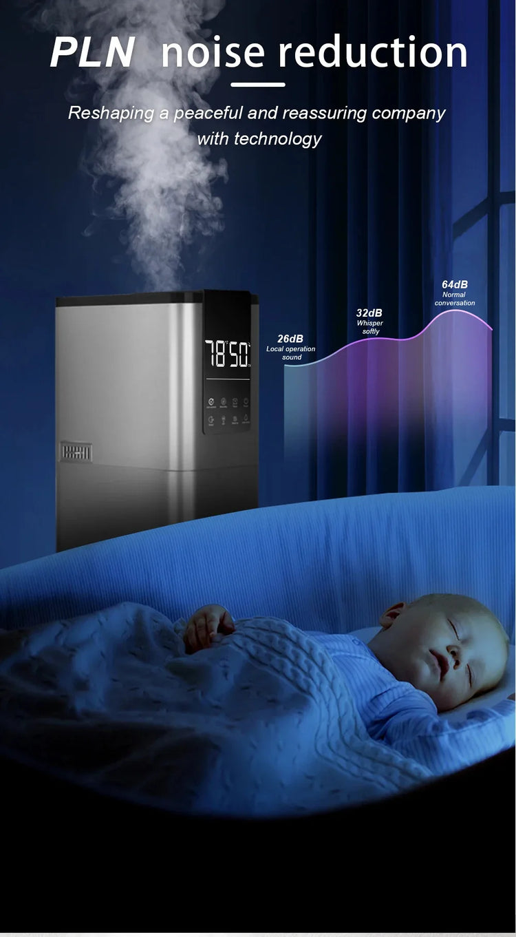 13L Nebbia Calda Umidificatore Ad Ultrasuoni Aria Muto Umidificatore Commerciale Supermercato Frutta Fresco-Mantenere Mist Maker Umidificatore UV 110 V-240 V