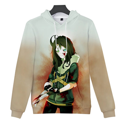 Luxury Novelty Cute Creepypasta Ticcitoby 3D print Hoodies Sweatshirts Men/Women Sweatshirt Casual Long Sleeve Pullovers