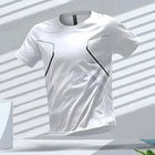2025 Men's fashion top T-shirt, skin-friendly, breathable, highly elastic, quick-drying PlatiNum