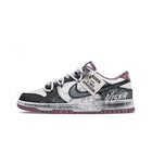 Sneakers Personalizzate Nike Dunk Post-Apocalyptic Wasteland Graffiti, Scarpe da Skate Trendy Nere a Profilo Basso per Uomo platinumshop
