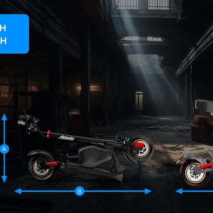 Monopattino Elettrico per Adulti TODIMART D5, E-Scooter Urbano, Batteria 48V 10.4Ah, Motore 499W, Velocità Massima 24.99km/h, Autonomia 30-45km, Pieghevole, Portatile, per Pendolari, Alte Prestazioni