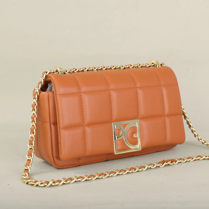 PG 2026 Women's Shoulder Bag Luxury Lightweight Casual Bag Niche Brand Design New High Quality Portable Fashion Crossbody Bag PlatiNum
