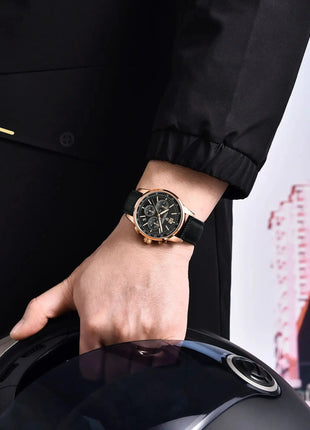 Orologio al Quarzo da Uomo Pagani Design VK63, 41MM, Vetro Zaffiro, Impermeabile 10 Bar, Sportivo, Reloj Hombre