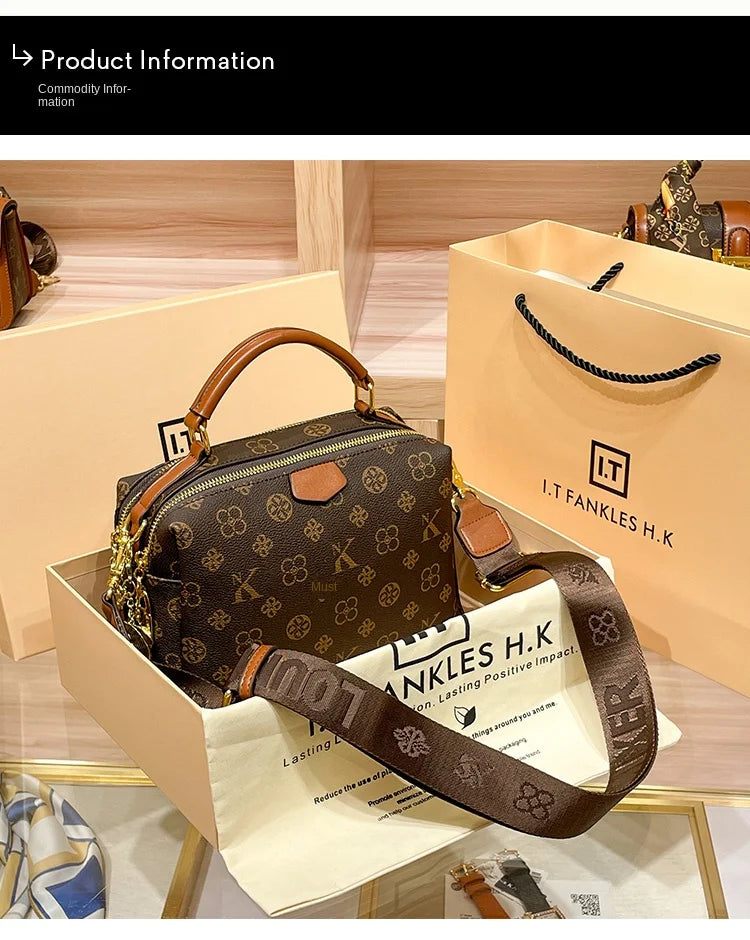 Women's handbag 2025 new autumn and winter designer shoulder crossbody bag, fashionable and high-end pillow bag PlatiNum